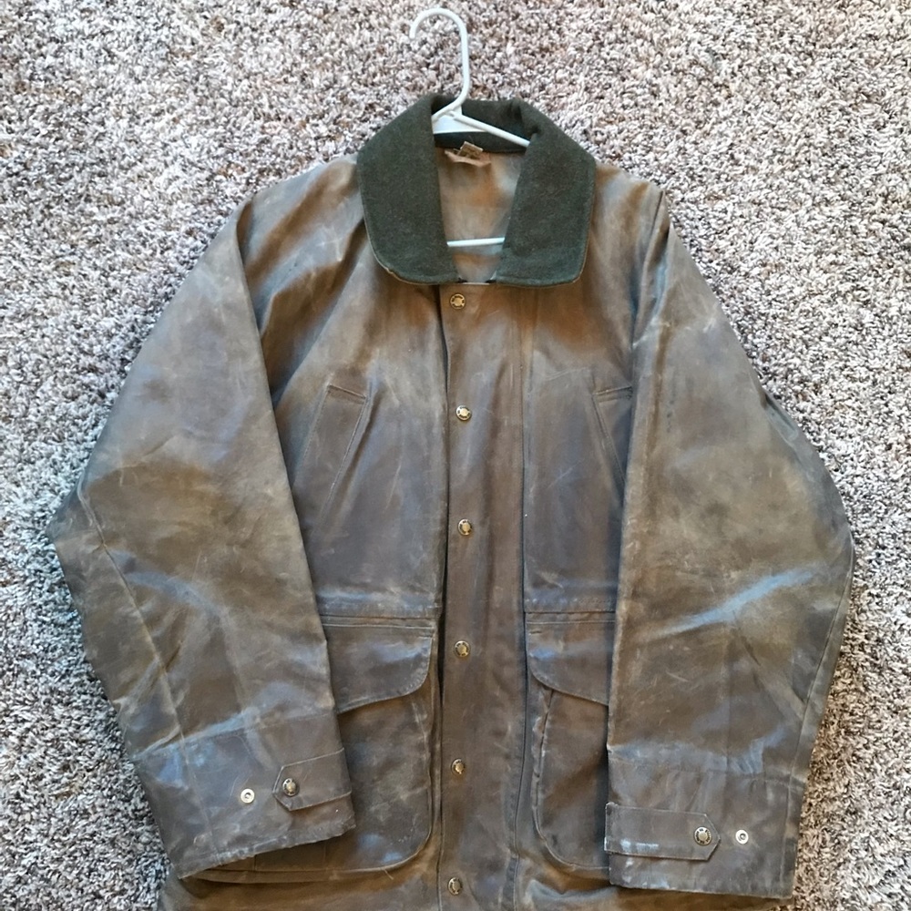 Filson tin cloth field jacket